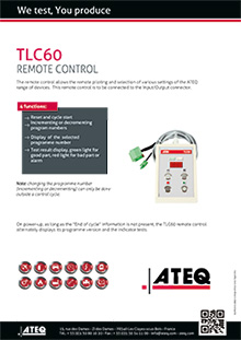 TLC60_ENG TLC 60 remote control ATEQ